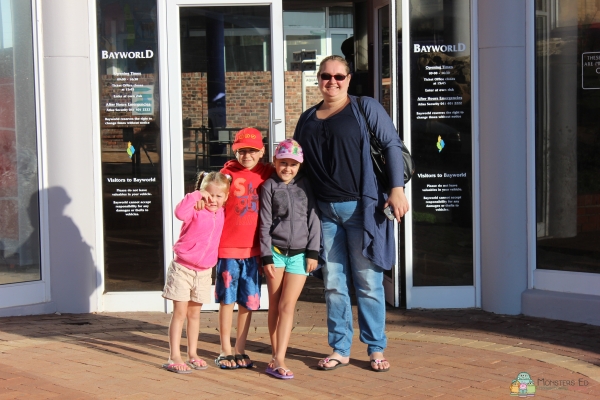 Monsters' First Visit to the Coast