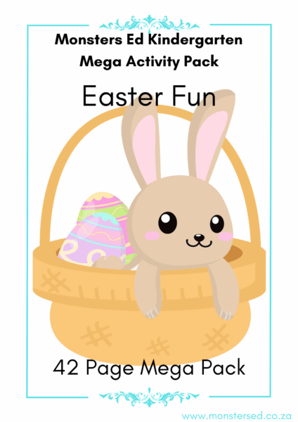 EASTER FUN Monsters Ed Kindergarten Activity Pack